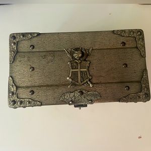 Vintage silver decanter box set! Made in Japan. Scotch decanter set